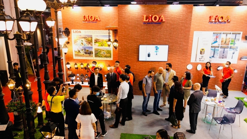 gan 1500 gian hang tham gia trien lam vietbuild tai ha noi